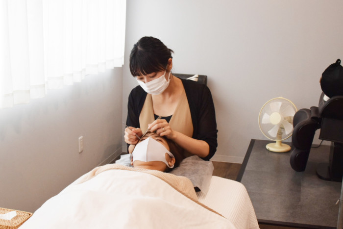 リバティ施術中